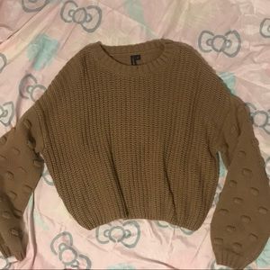 Brown sweater